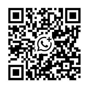 QR code to chat with PrepFast on WhatsApp